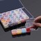 ARTDOT 28 Girds 2 Pack Diamond Painting Storage Containers Portable Bead Storage Container for Diamond Painting Accessories